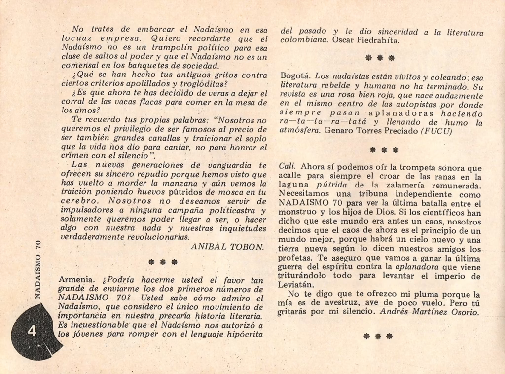 NADAISMO 70 #3